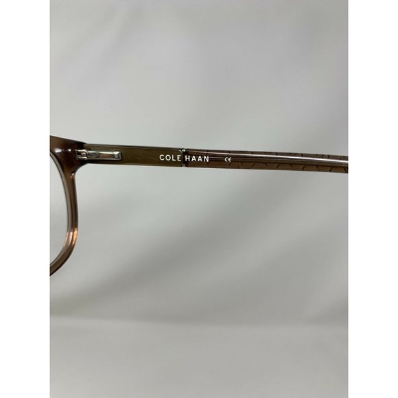 Cole Haan Eyeglasses CH5001 (231) Crystal Brown 54 [] 15 135 Flex Hinges Demos - Picture 7 of 11